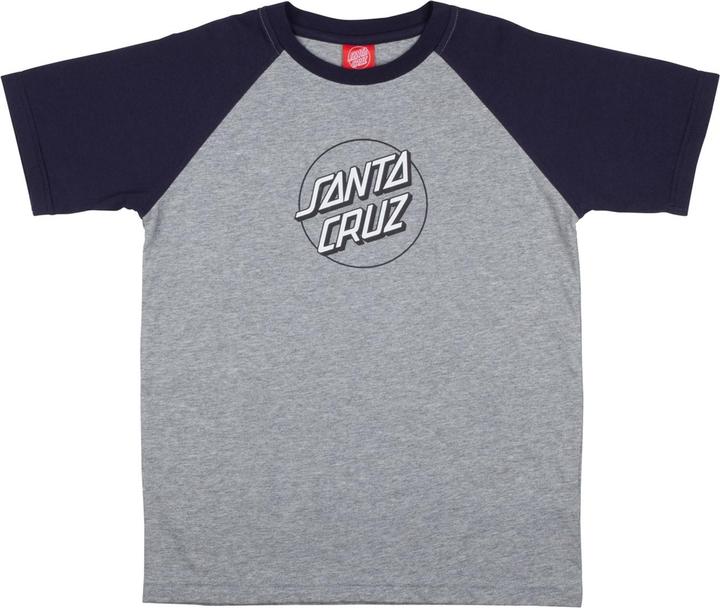 Actual product image Santa Cruz Opus Dot Raglan Kids T-Shirt