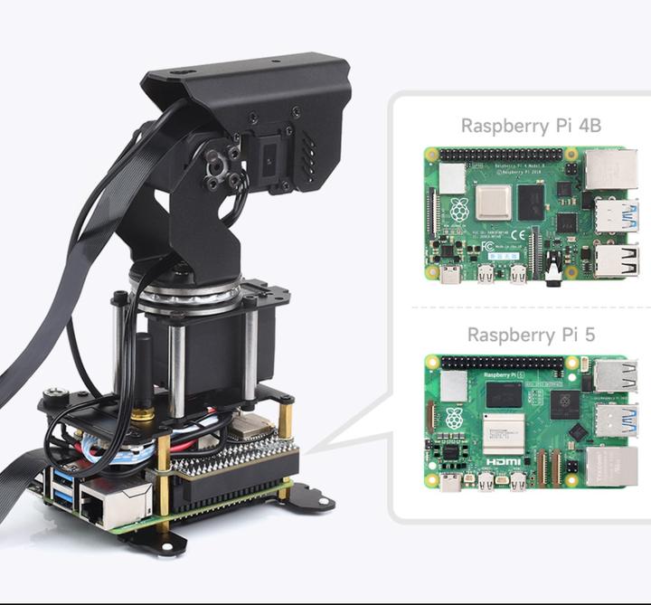 Immagine prodotto WaveShare Modulo telecamera pan-tilt omnidirezionale a 360° per Raspberry Pi