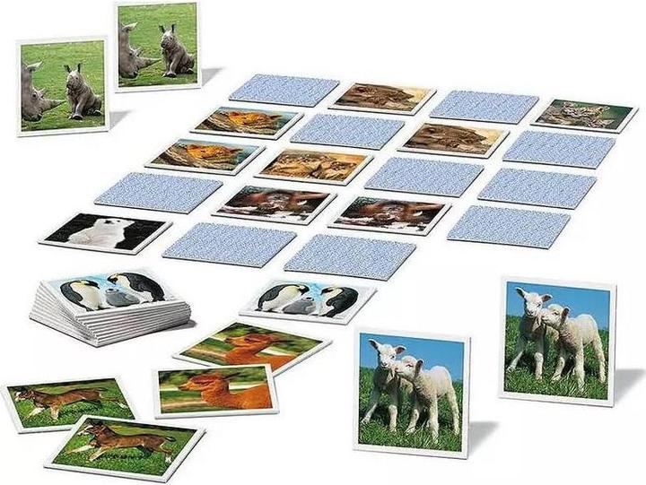 Image du produit Ravensburger Memory enfants animaux (Danois, Néerlandais)