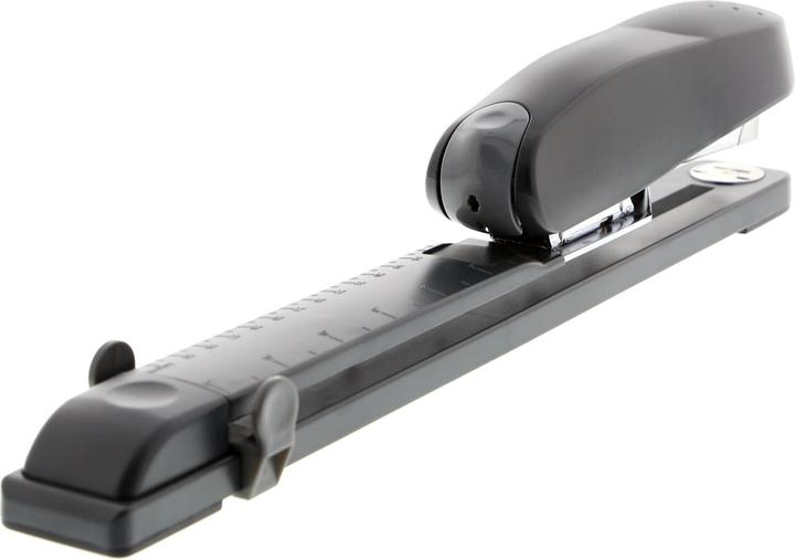 Immagine prodotto Rapesco R79026A3 790 Cucitrice a braccio lungo (tipo 24/6mm o 26/6mm) a caricamento frontale Nero (50 lamelle)