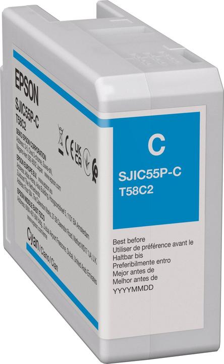 Produktbild Epson Tinte cyan 80ml CW D6000/6500