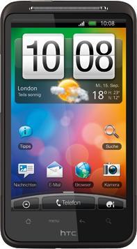 HTC Desire HD - Brown/Black - Multilingual (1.50 GB, 4.30", 8 Mpx, 3G)