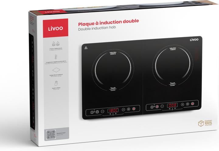 Image du produit Livoo Plaque à induction double