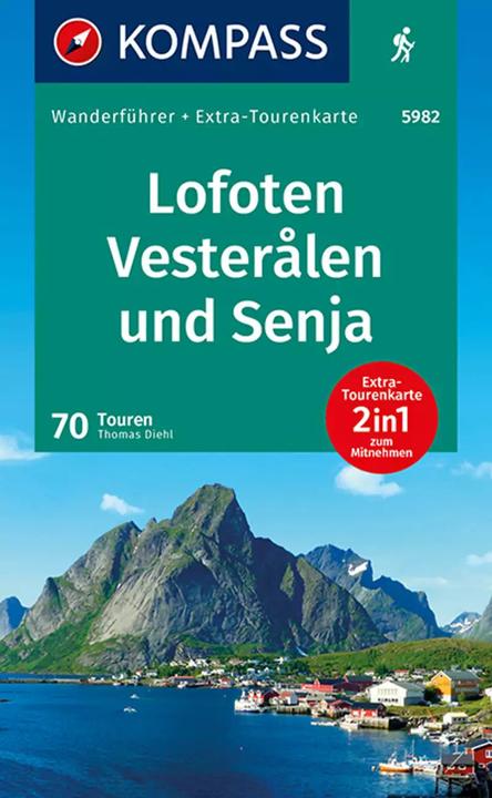 Actual product image Wanderführer 5982 Lofoten, Vesterålen und Senja, 70 Touren (German, Thomas Diehl, 2022)