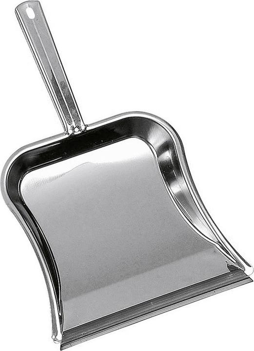 Actual product image Turk Dustpan Lady with Filler Handle and Lip Stainless Steel (1 pcs.)
