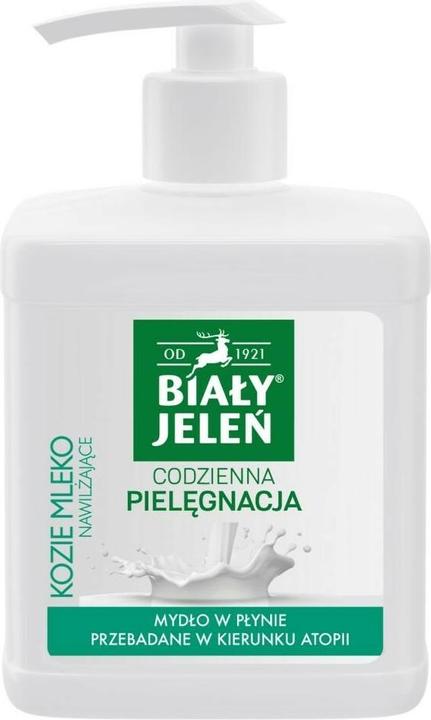 Biały Jeleń POL mydło w płynie kozie mleko 500ml (Flüssigseife, 500 ml)