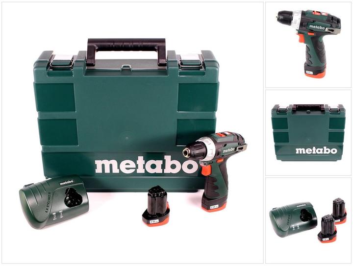 Actual product image Metabo PowerMaxx BS Basic, 2 batteries (Rechargeable battery operated)