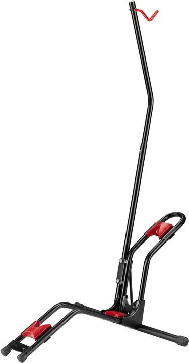 Actual product image Wiltec Vertical bike stand 51x11x120cm Universal free-standing bike rack