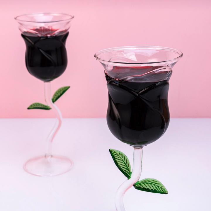 Produktbild Mikamax Rose Wine Glass Set (20 cl, 2 Gläser, Rotweingläser)