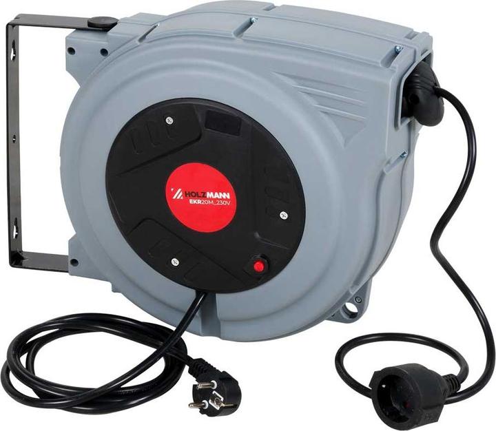 Holzmann EKR20M 230V Elektrokabel-Aufroller (22 m, 5 mm²)