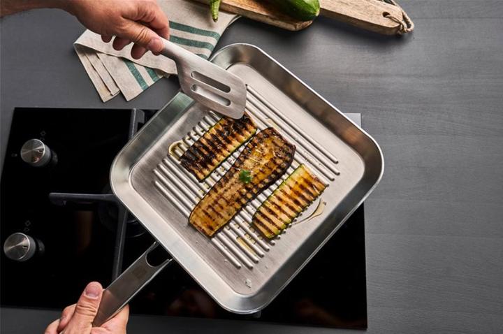 Produktbild Zwilling Grillpfanne unbeschichtet (24 cm, Grillpfanne, Edelstahl)