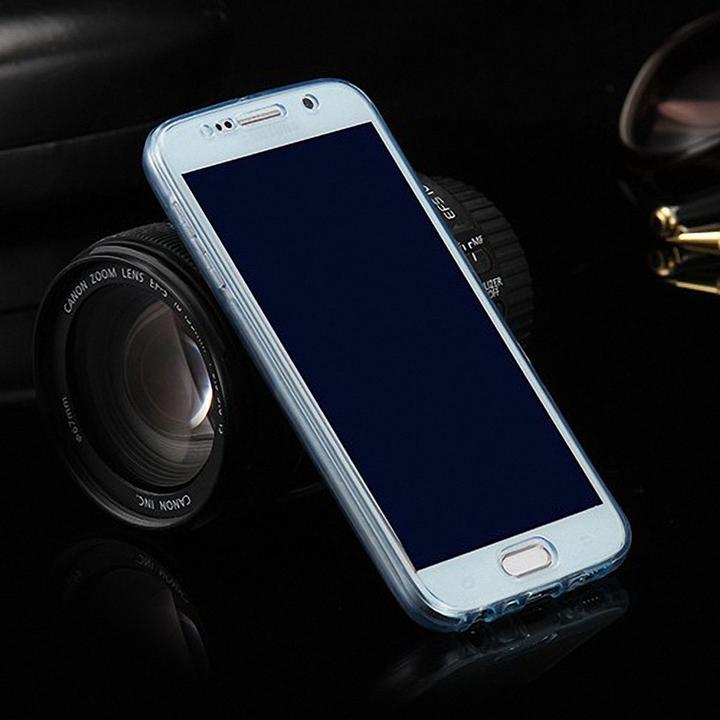 Produktbild König Design Handyhülle für Samsung Galaxy S5 / S5 Neo Schutzcase Backcover Bumper Etuis Blau (Samsung Galaxy S5 Neo, Samsung Galaxy S5)