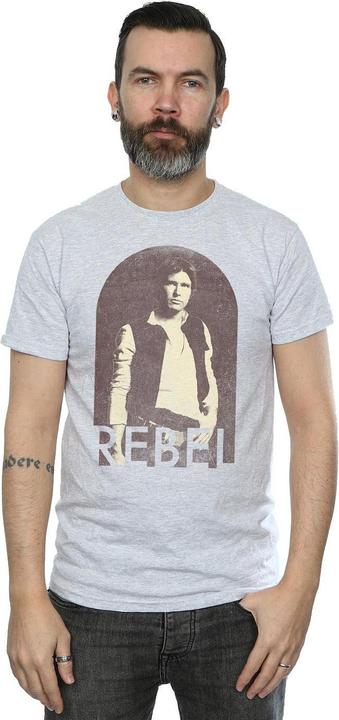 Immagine prodotto Star Wars Han Solo Rebel Maglietta Uomo (XL)