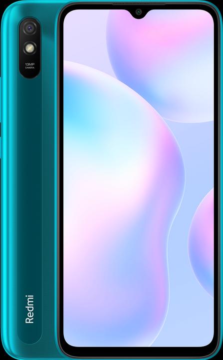 Produktbild Xiaomi Redmi 9A (32 GB, Peacock Green, 6.53", Hybrid Dual SIM, 13 Mpx, 4G)
