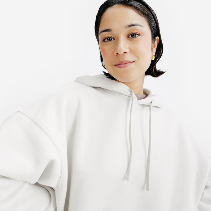 Image du produit Decathlon Sweat à capuche femme, Elementals, beige (XS)