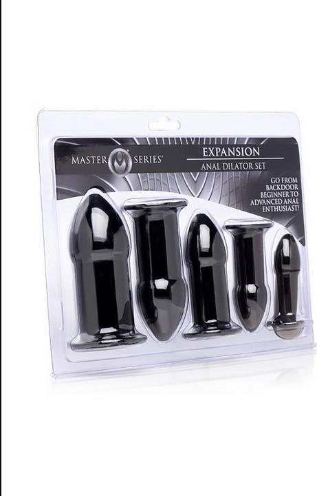 Actual product image Master Series Expansion Anal Dilator Set
