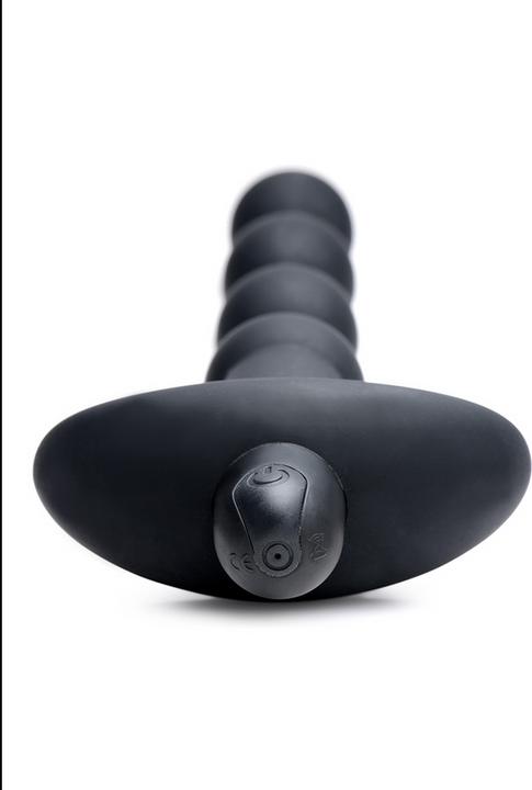 Image du produit XR Brands Perles anales vibrantes en silicone et télécommande