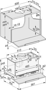 Immagine prodotto Miele DAS 8630 (Cappuccio a schermo piatto)