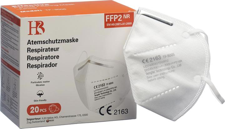 Produktbild Neutral Atemschutzmaske (FFP2, 20 x)