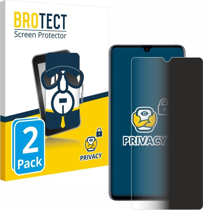 Immagine prodotto BROTECT Pellicola privacy antispia Pellicola di protezione dalla luce blu (2 Pezzo/i, Mate 20 X)