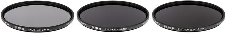 Actual product image Hoya 67.0 HD MKII IRND Filter Kit 8/64/1000 (67 mm, Neutral density filter)