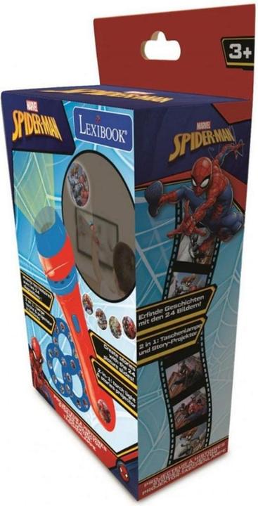 Actual product image Lexibook Spider-Man Story Projector and Flashlight (Multilingual)