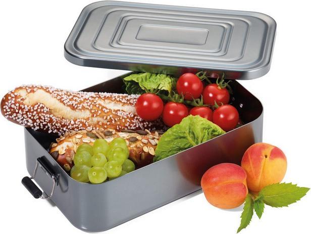 Image du produit Troika LUNCH BOX XL Boîte repas XL avec couvercle Swingbox, gris