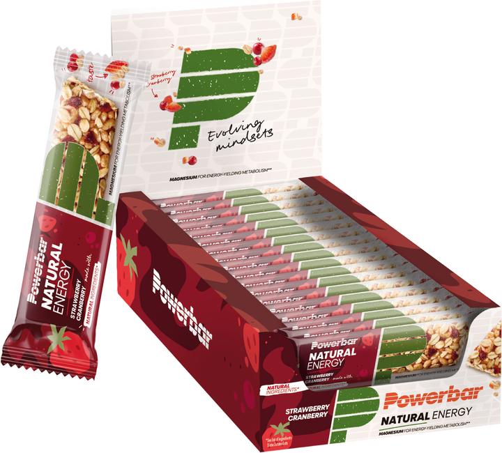Powerbar Natural Energy Cereal (Erdbeere, Preiselbeere, 18 Stk., 720 g)