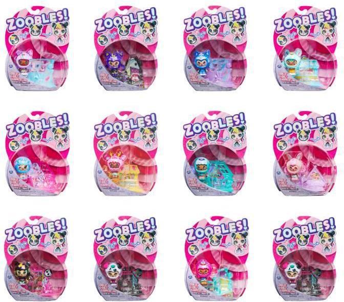 Produktbild Spin Master Zoobles Z-Girlz Sammelfigur mit Verwandlungsmechanismus und Happitat Überraschung (sortiert)