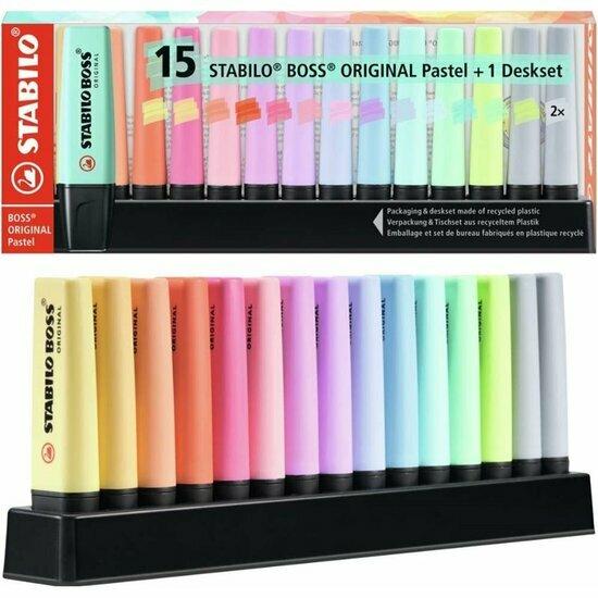 Image du produit STABILO Surligneur BOSS ORIGINAL (Trié, 5 mm, 15 x)