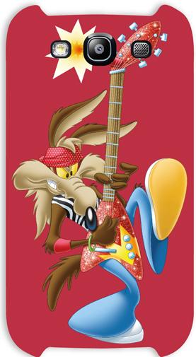 Warner Bros Bijoux Cover For Samsung Galaxy S III-Warner Bros, Soft Wile E. Coyote Rock