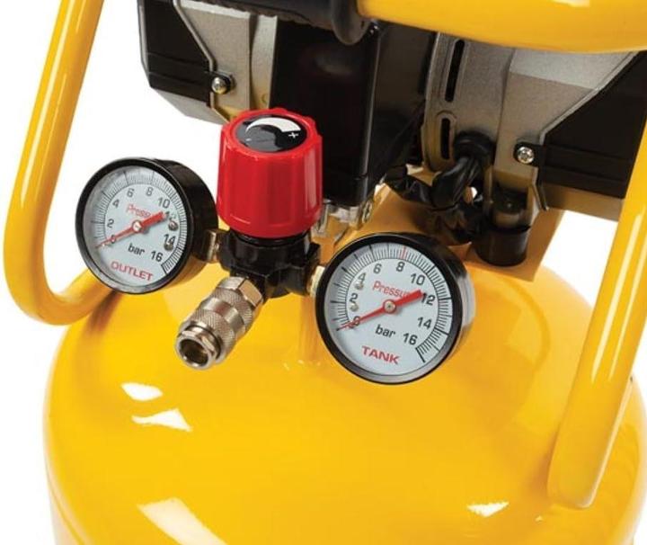 Actual product image Stanley Silent vertical compressor (8 bar, 50 l)