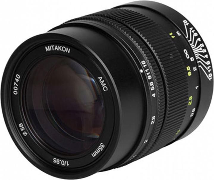 Produktbild Zhongyi Mitakon 35mm f/0.95 Mark II Speedmaster Für Sony E (Sony E, APS-C / DX)