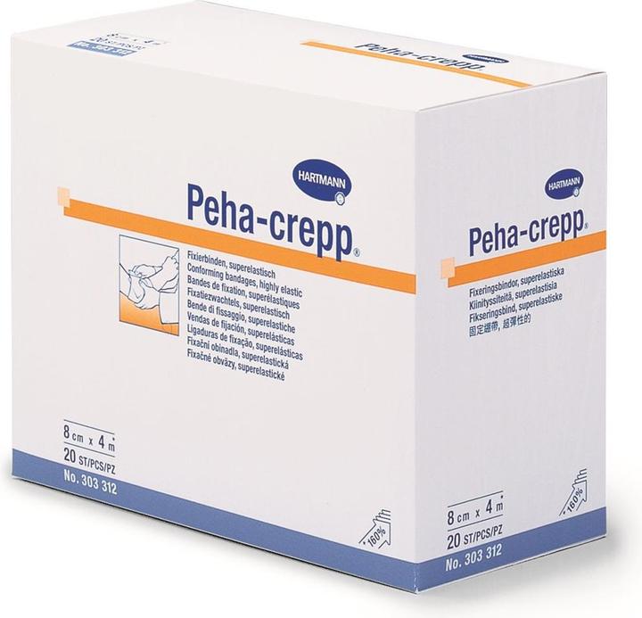 Produktbild IVF Hartmann Kreppbinde 4mx6cm weiss