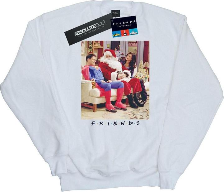 Friends Superman And Santa Sweatshirt (XL)