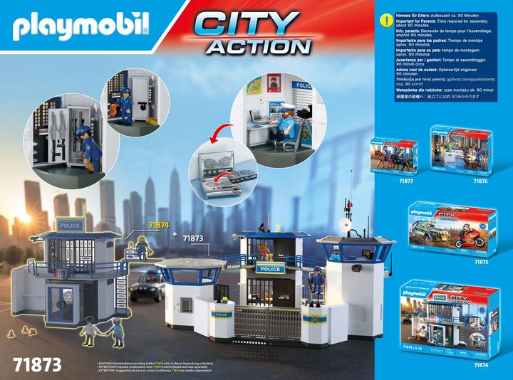 Produktbild Playmobil Polizei-Kommandozentrale (71873)