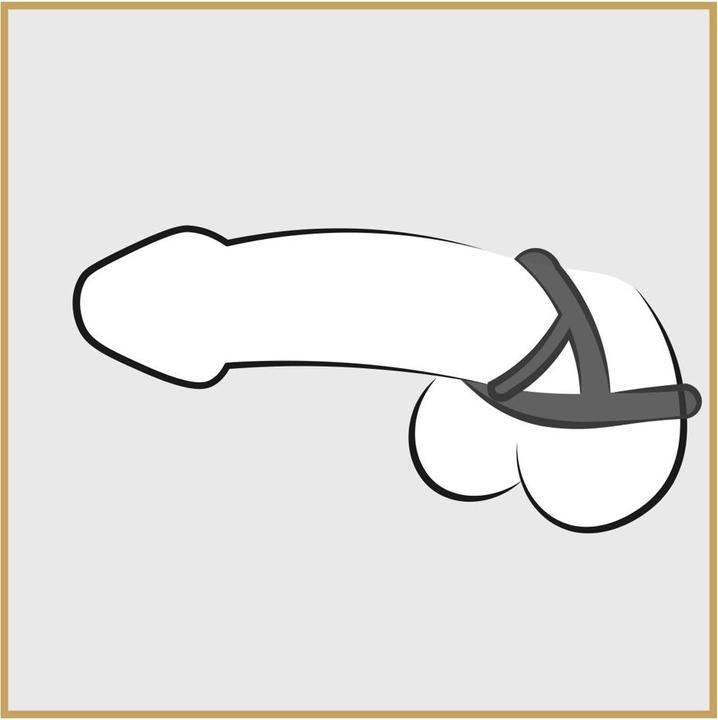 Produktbild Bad Kitty Penis- und Hodenringe (3.20 cm)
