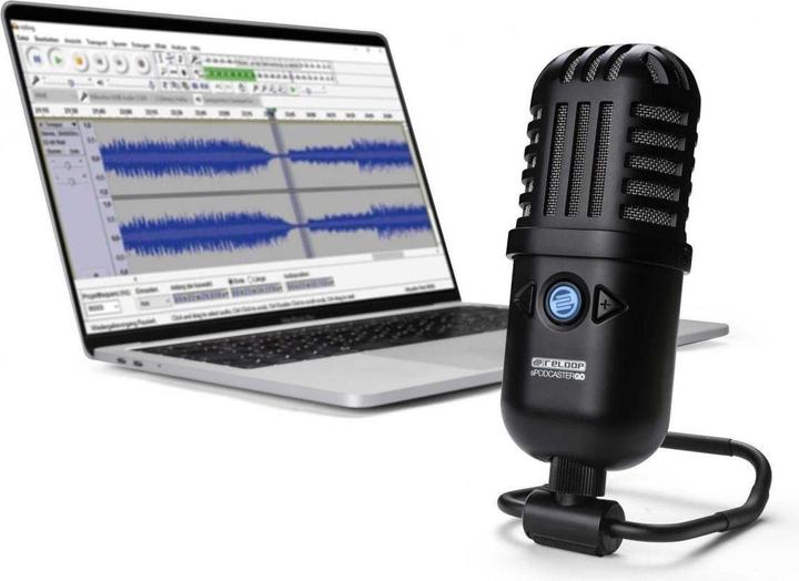 Actual product image reloop Condenser microphone sPodcaster Go