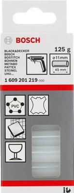 Actual product image Bosch Professional Zubehör Hot-melt adhesive, 11 x 200 mm, 10000 g