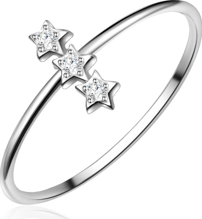 Produktbild Glanzstücke München Damen Sterne Sterling Silber Zirkonia silber - 24573 (48, 925 Silber)
