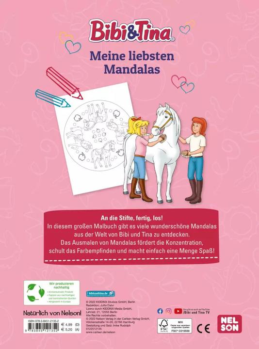Image du produit Bibi et Tina : Mes mandalas préférés