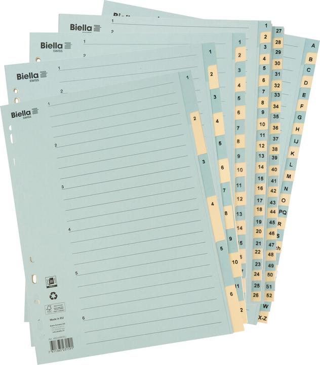 Immagine prodotto Biella Registro Cartone colorato