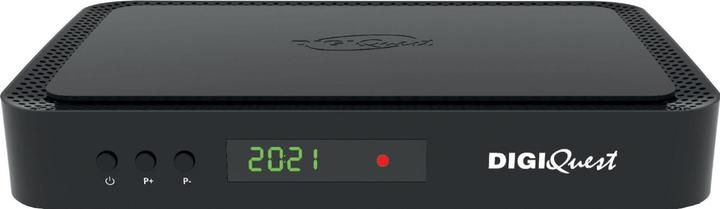 Produktbild Digiquest RICD1234 Set-Top-Box TV Kabel 4K Ultra HD Schwarz (DVB-S2, DVB-T2)
