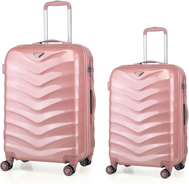 Actual product image Abistab 2-teiliges Hartschalenkoffer-Set (130 l, M (50 - 90l), L (90 - 115l))