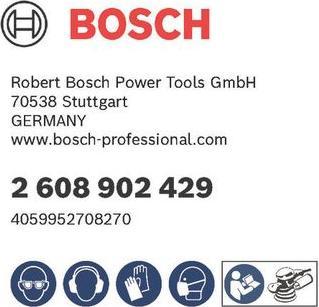 Produktbild Bosch Professional Schleiffolie Expert O780 (60, 80, 120, 240)