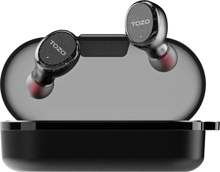Tozo T10S True Wireless Stereo (TWS) USB Typ-C Bluetooth In-Ear Headset Schwarz (ANC, 8 h, Wireless)