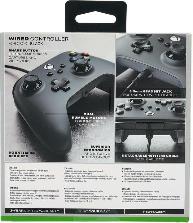 Produktbild PowerA Gamepad (Xbox Series X, Xbox Series S, PC, Xbox One S)