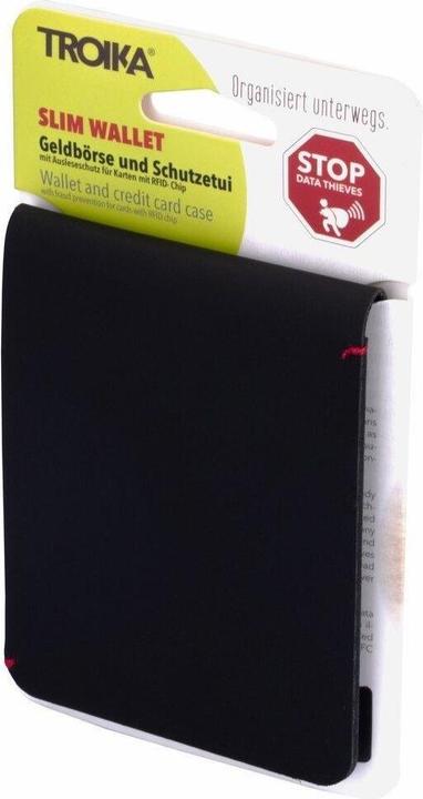 Actual product image Troika Slim Wallet Black