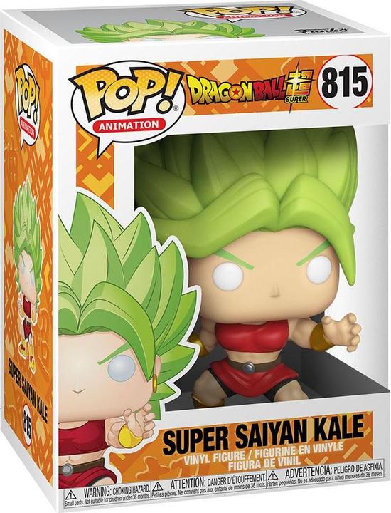 Actual product image Funko POP! - Dragon Ball Super: Super Saiyan Kale
