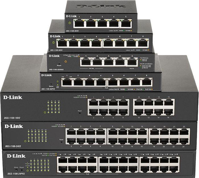 Produktbild D-Link EasySmart Switch DGS-1100-08P (8 Ports)